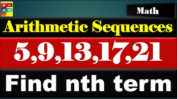 Simplify Expressions for the nth term of Arithmetic Sequences/pattern