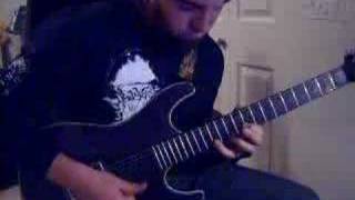 scarified -intro in d standard tuning paul gilbert cover