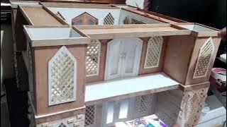 Membuat miniatur masjid part 1