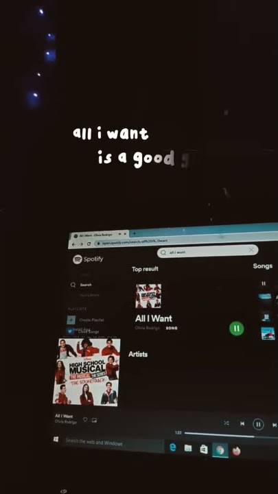 OLIVIA RODRIGO - ALL I WANT LYRICS STORY 30s // LIRIK STORY WA