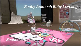 Second Life 2021  Zooby Animesh Baby  Leveling