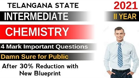 #makethingshappen INTERMEDIATE CHEMISTRY 4 MARK IMPORTANTS FOR PUBLIC || T.S. || 2021