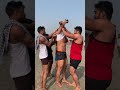 solid Indian men stripped by friends