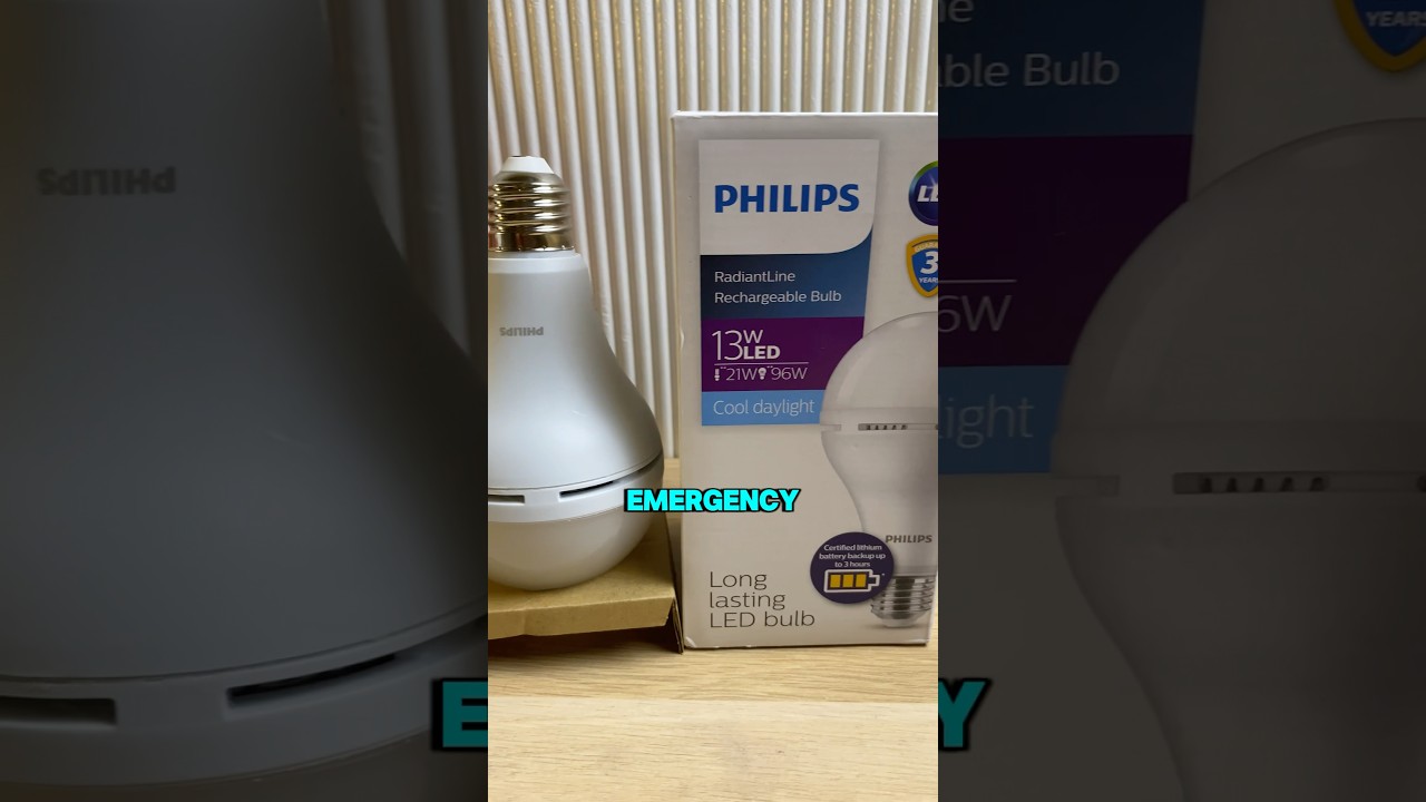 💡 Lampu Emergency Philips LED 