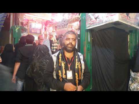 التغطية الاعلامية من مقام علي الاصغر عبد الله الرضيع كربلاء شارع السدرة في يوم استشهادة مقدمة