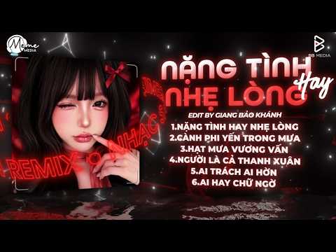 Nặng Tình Hay Nhẹ Lòng Remix Hot Tiktok ♫ Thà Rằng Người Hãy Nói Hết Để Em Quay Lưng ♫ Remix 2026