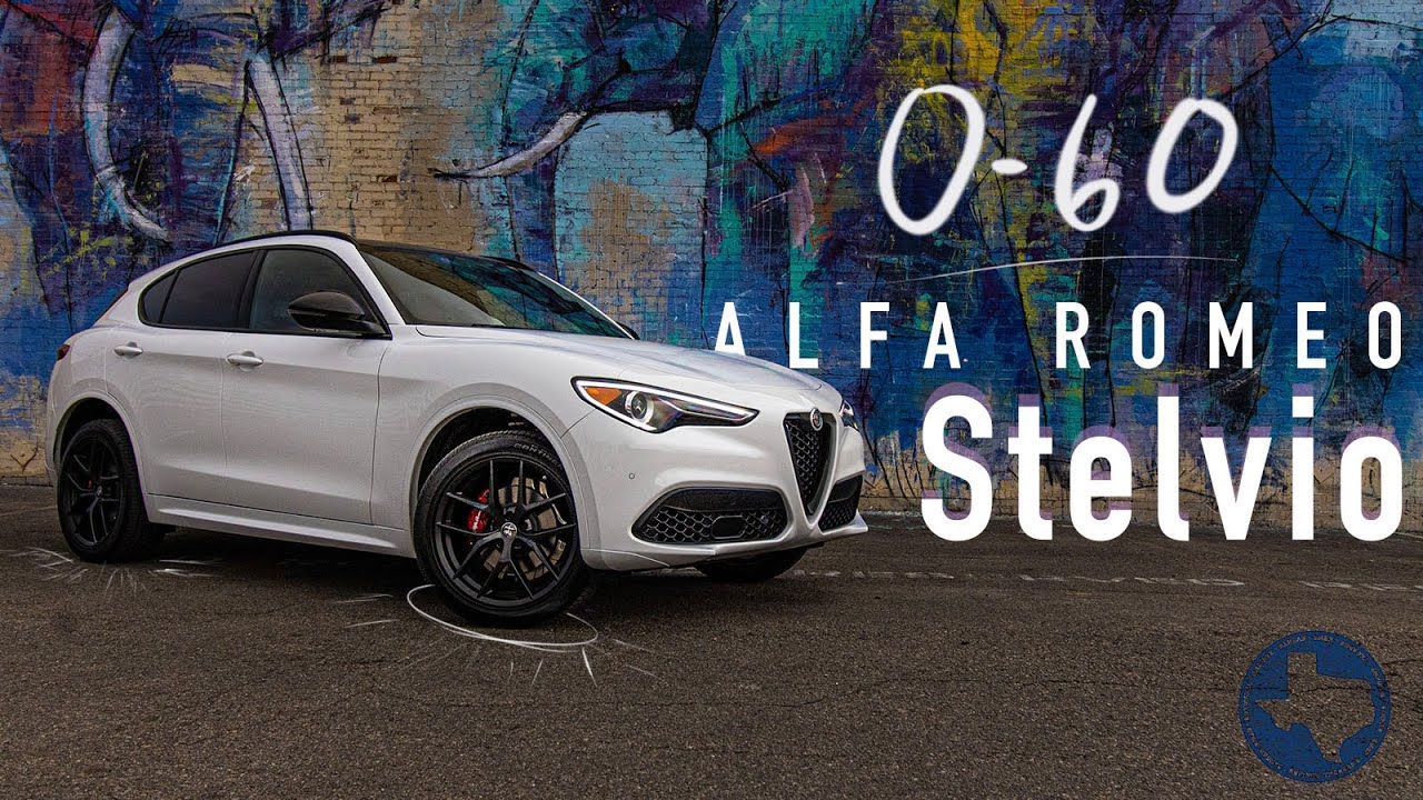 0 60 Run In The 2020 Alfa Romeo Stelvio Youtube