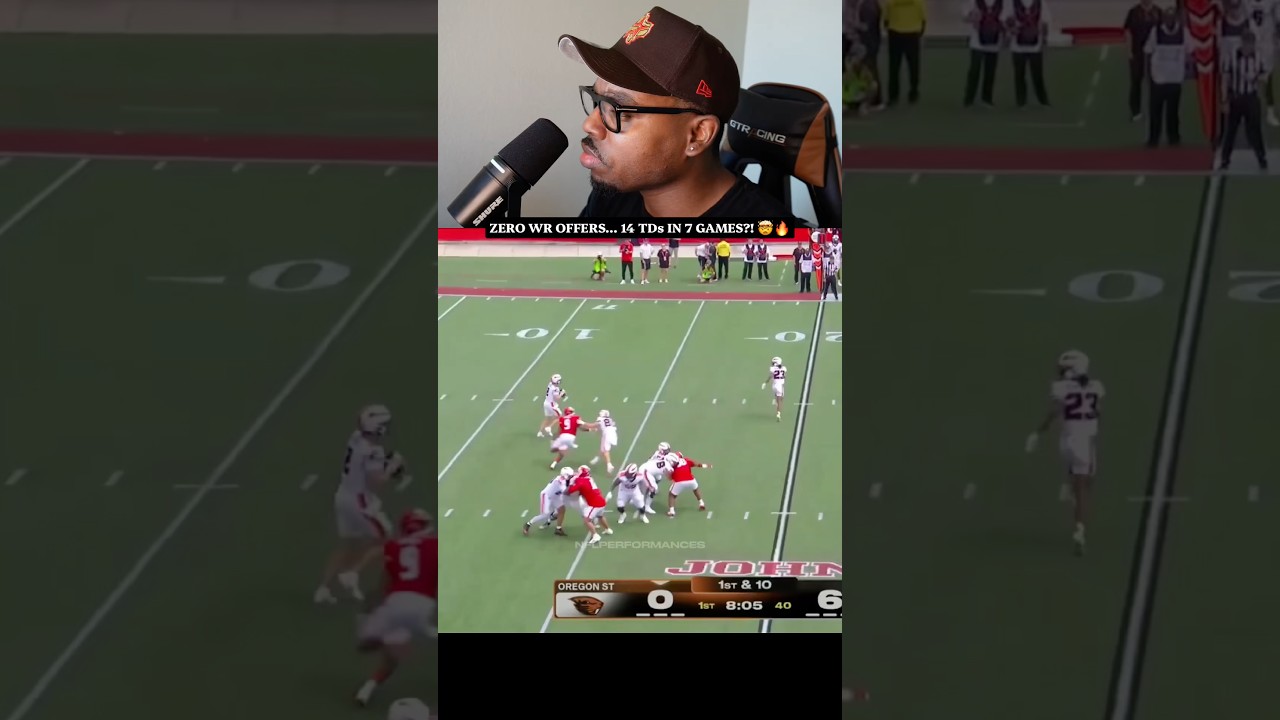 How Did Colleges MISS Jesse Legree?! 14 TDs In 7 Games! 🤯 #CollegeFootball #Shorts