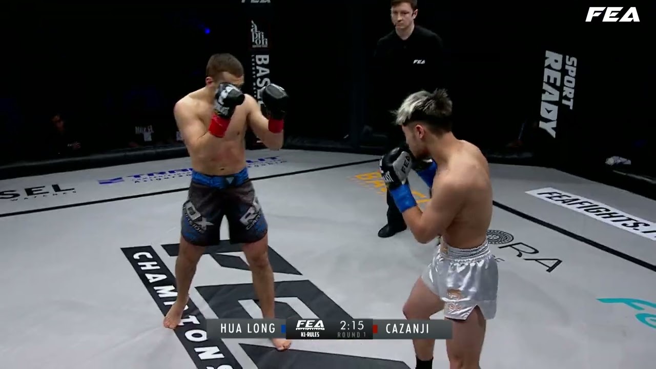 CATCHWEIGHT BOUT 60KG K-1 rules. Robert Hu Hua Long vs Fiodor