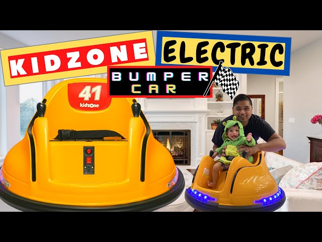 How to Install and Use KIDZONE ELECTRIC RIDE BUMPER CAR 