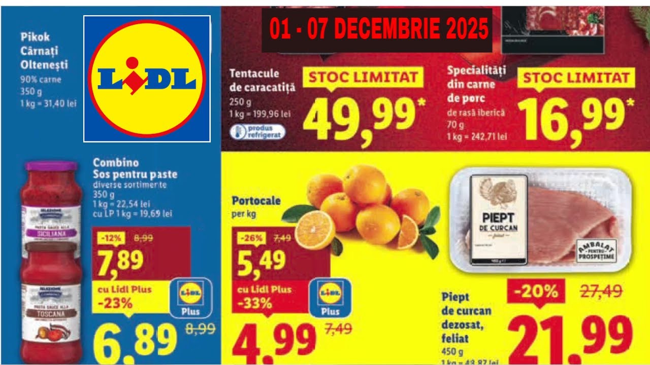 LIDL CATALOG 01-07 DECEMBER 2025/LIDL CATALOG 01 DECEMBER 2025