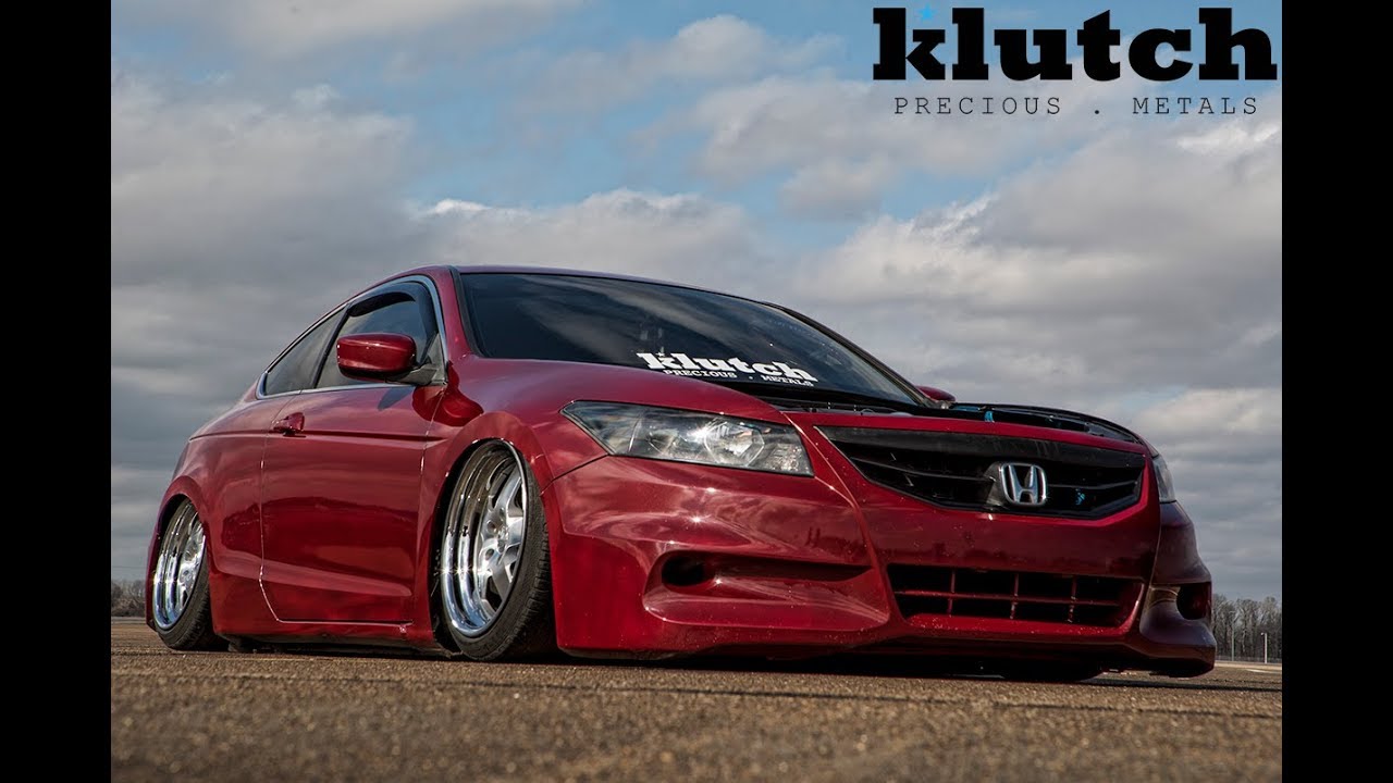 Bagged Accord on SL5 Klutchwheels in Memphis