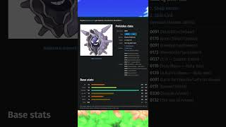 Top 5 Highest Defense Stats among Ice Type Pokémon #shorts #pokemon #types #ranking