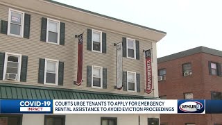 Courts urge tenants to apply for emergency rental assistance to avoid eviction