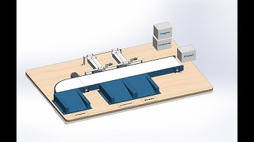 Sorting Machine Animation with Solidworks
