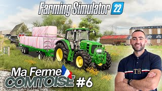 RAMASSAGE DES ENRUBANNÉS ! BIENTÔT LES SEMIS DE MAÏS ! 😀 Ma ferme Comtoise #6