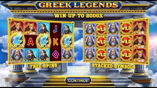 Greek Legends slot Booming Games - Gameplay screenshot 2