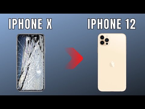 How to Turn Iphone X into an Iphone 12 Pro - Cracked Phone Restoration