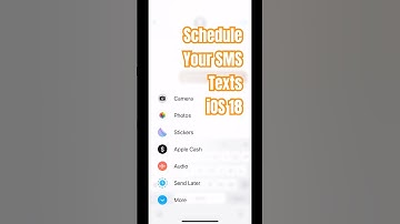 Schedule your Text Messages in iOS 18! #apple #iphone #shorts #smartphone #ios18 #ios18features