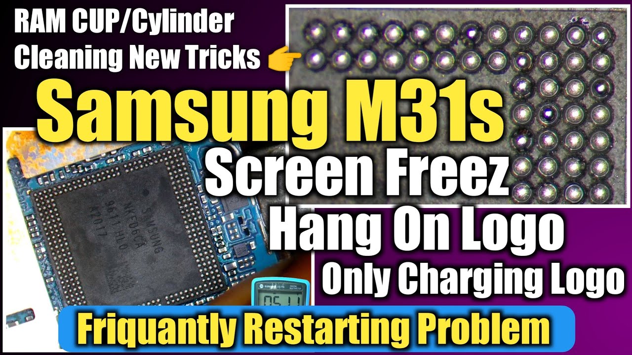 Samsung M31s Restart Problem M31s Screen Freez Auto Restart Problem Hang On Logo Stuck On 