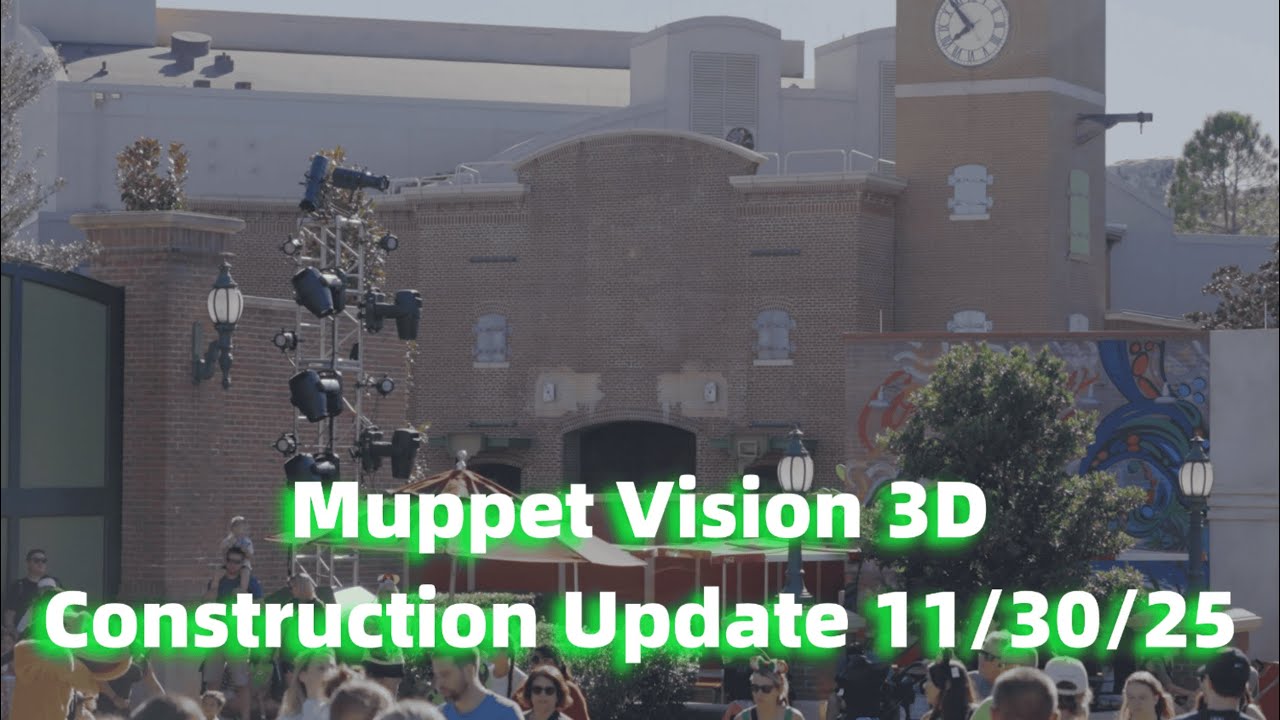 Muppet Construction Muppet Vision 3D Construction Update | 11/30/25 - YouTube