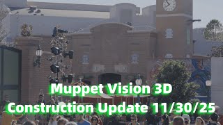 Muppet Vision 3D Construction Update 113025