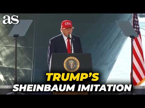 Trump MOCKS Sheinbaum during Maryland Event with DRAMATIC IMPRESSION