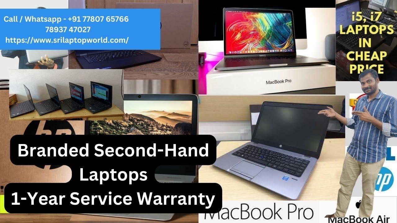 Branded Second Hand Laptops 1 Year Service Warranty Sri Laptop World