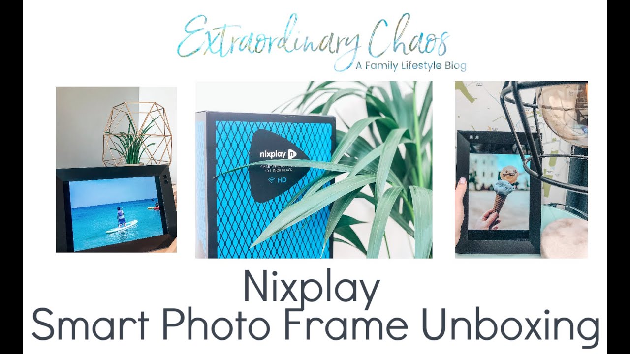 Nixplay Smart Photo frame YouTube
