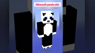 Minecraft panda skin #shorts #ytshorts