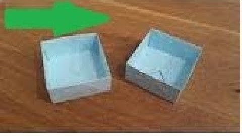 How To Make a Paper box  to new video from kashif khan