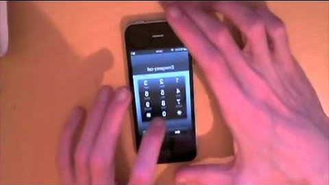 iPhone iOS Pass Code Security Hack Part 3