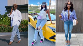 Denim Jean Trends 2021: How To Style Denim Jeans|Boyfriend Jeans,Mom Jeans,Ripped Jeans,Vintage Jean
