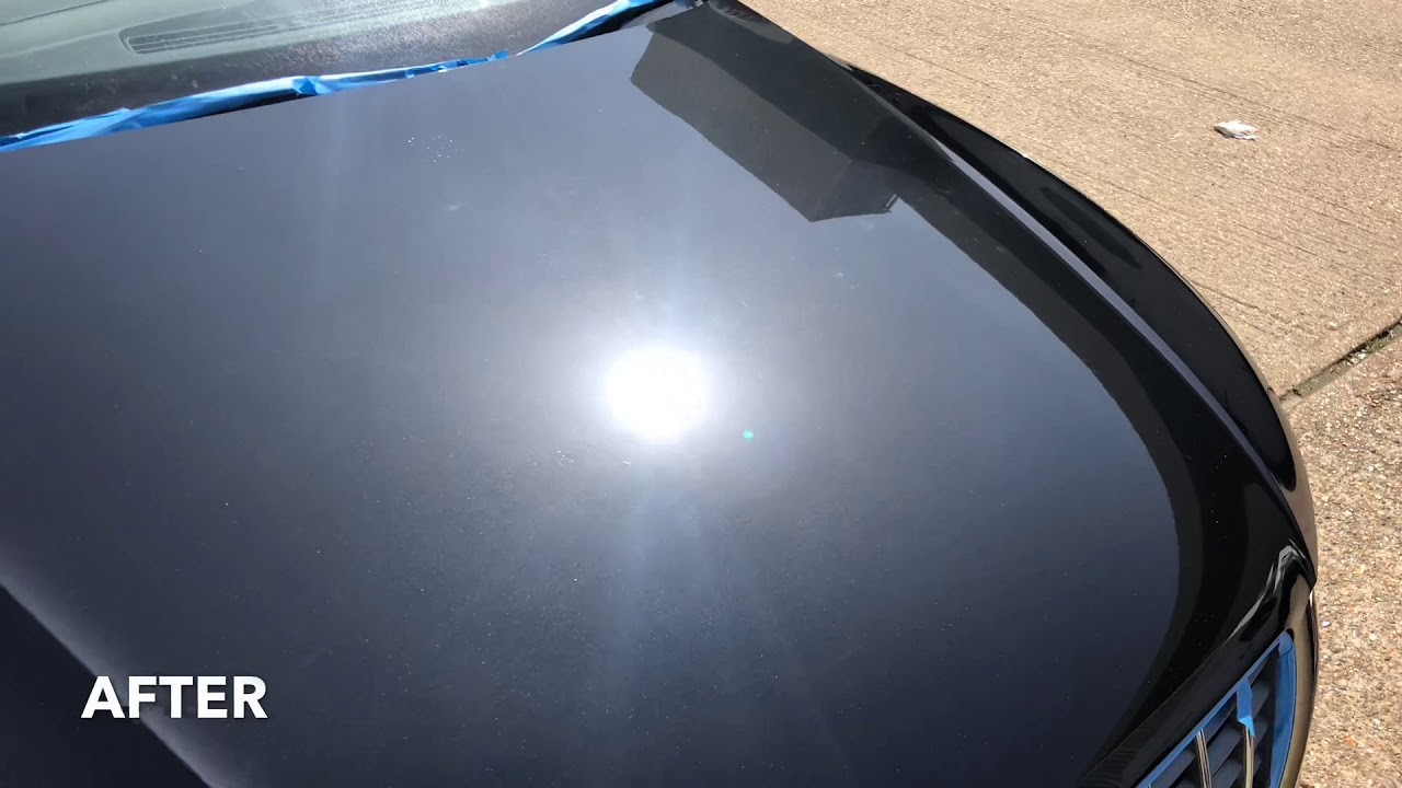 Paint correction before and after - YouTube