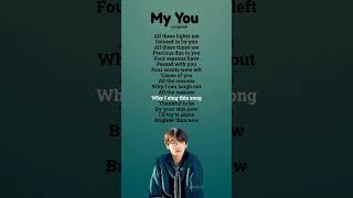 pt2 My You  Jungkook Song s kpop idol bts army jungkook song s viral shorts