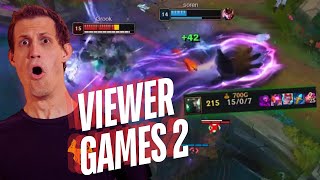 CaptainFlowers | MORDEKAISER IS A BONK MACHINE | Viewer Games 2