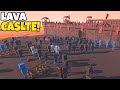 Siege of the Fire King's CASTLE WALLS! - Ancient Warfare 3: Battle Simulator