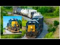 One Hundred Mile Long Chase of CSX's Weed Sprayer Express