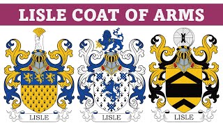 Lisle Coat Of Arms & Family Crest - Symbols, Bearers, History
