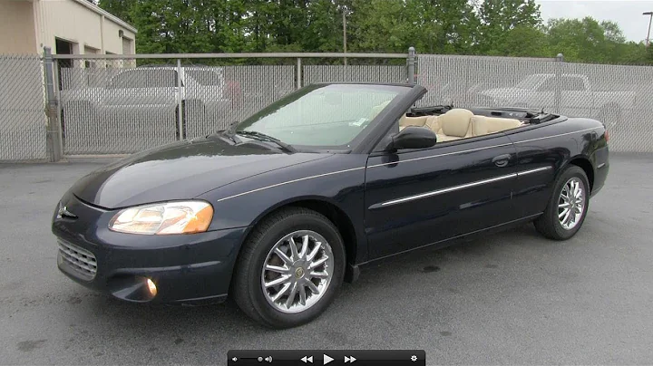 2002 Chrysler Sebring Limited Convertible Start Up...