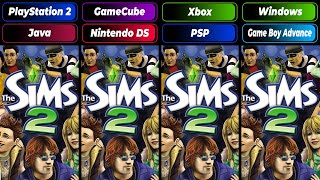 The Sims 2 | PC - GBA - GameCube - DS - PS2 - Xbox - PSP - Java | Graphics Comparison