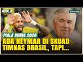Neymar Kembali ke Timnas Brasil meski Carlo Ancelotti Khawatir soal Kondisi Kebugarannya