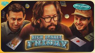 Nik Airball, Jeremy Kaufman, Steve & Dylan Flashner Play HIGH STAKES $50/100 - Commentary by Charlie screenshot 1