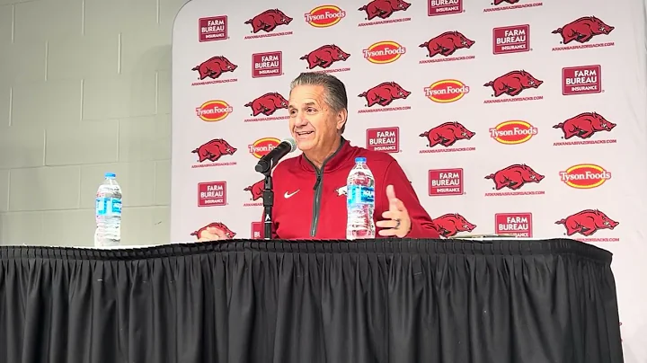John Calipari press conference: Arkansas basketball coach recaps Hot Springs Tip-Off Tour