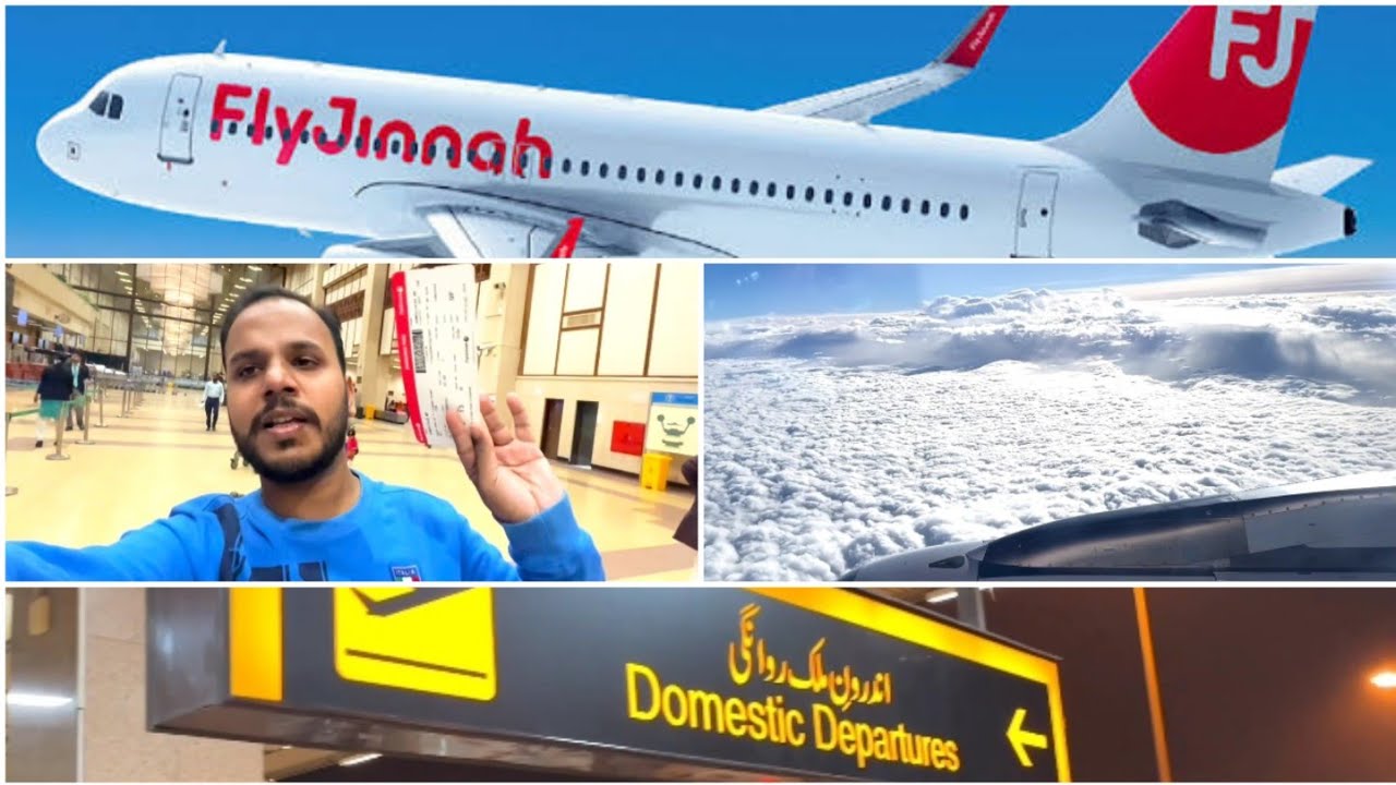Karachi to Islamabad via Fly Jinnah Best new Cheap Airline of Pakistan 2022 YouTube