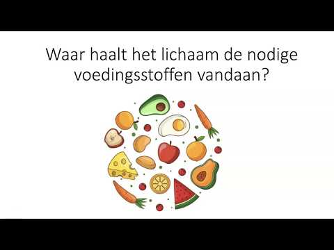 Voedingsstoffen en voedingsmiddelen