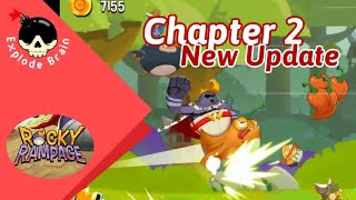 ROCKY RAMPAGE GAMEPLAY CHAPTER 2 LEVEL 1 NEw UPDATE screenshot 2