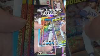 Cubs Legend /150 Foil Pack Hit! 2025 Update Series #packopening #mlbb #cubs #baseballcards #shorts