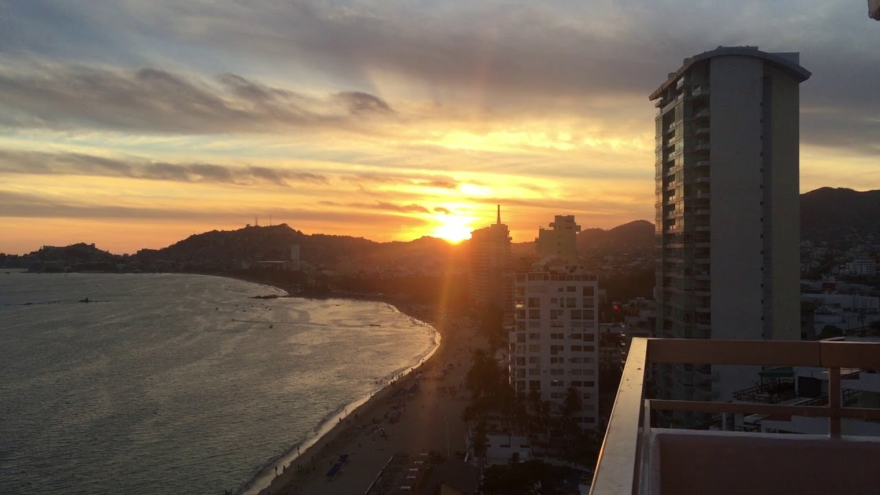 Acapulco Crowne Plaza Hotel Sunset YouTube