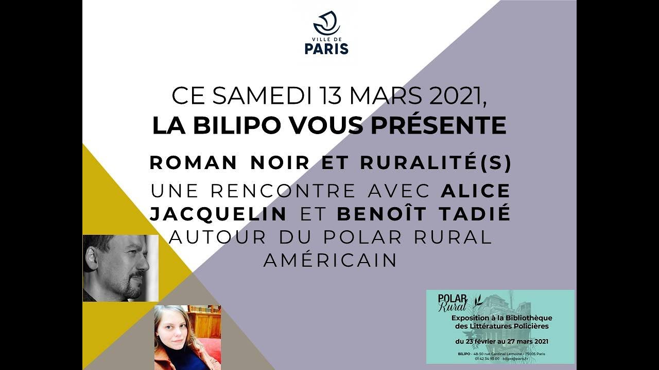 Roman noir et ruralités   le polar rural américain